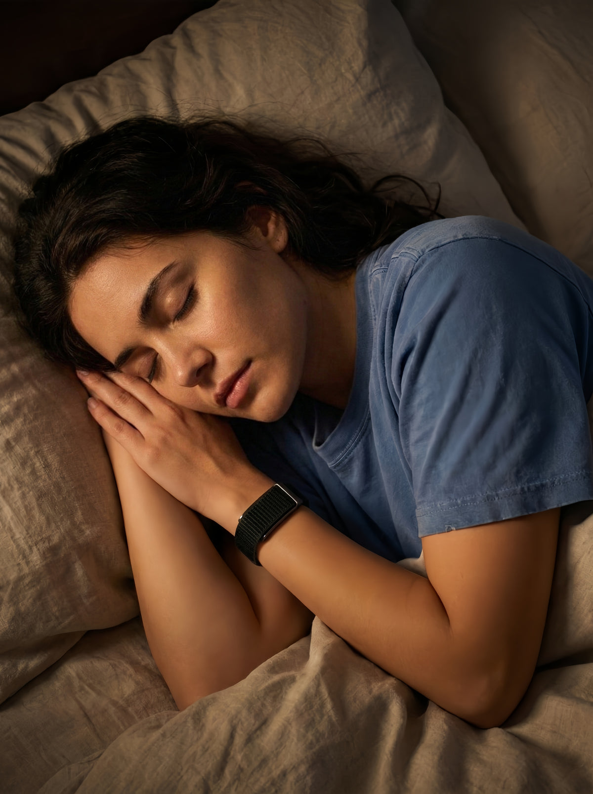 Suivi du sommeil précis : phases, qualité et score de récupération