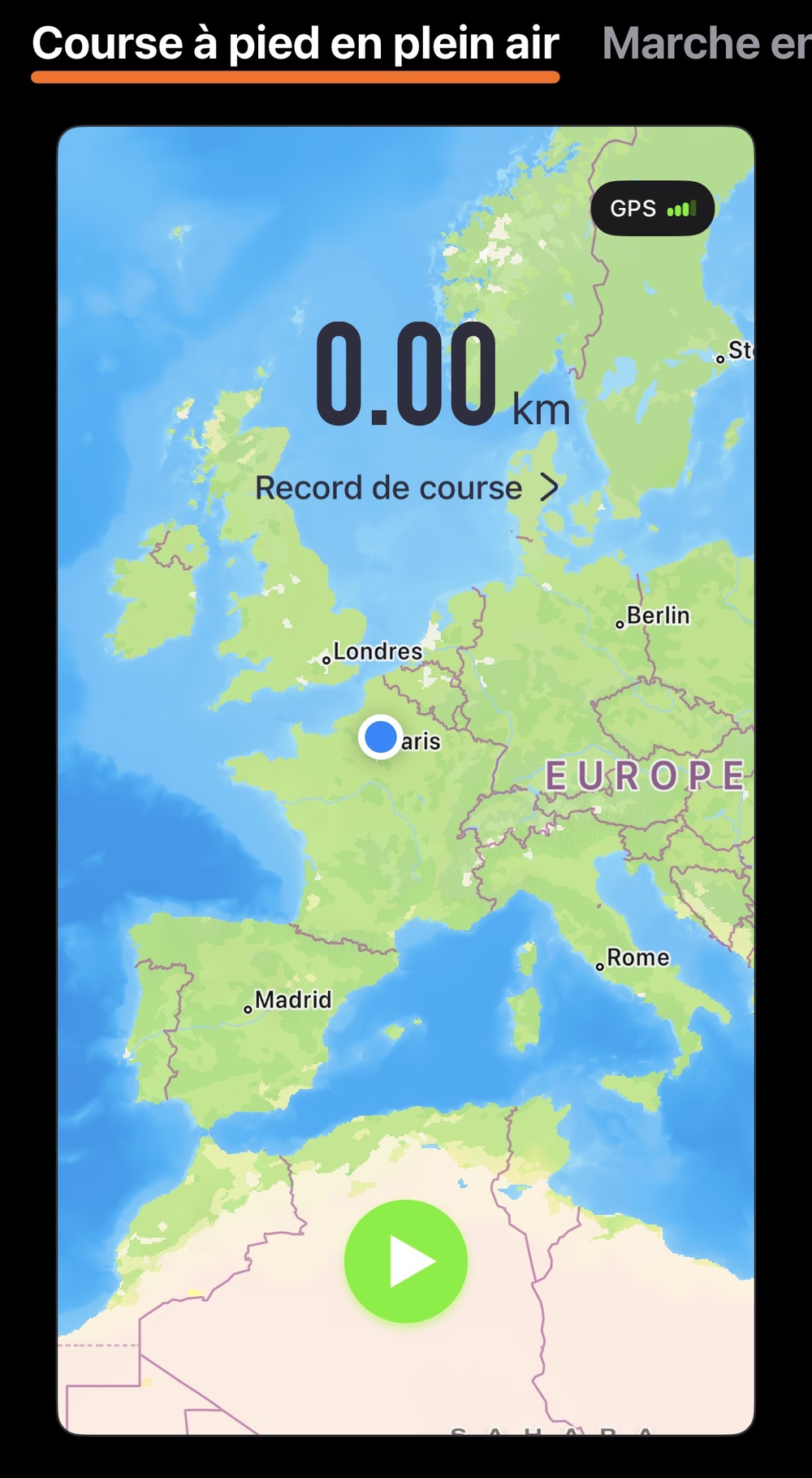 Suivi GPS précis pour vos courses